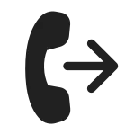 Call Forward SVG Icon